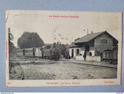 Vauvillers , la gare du tramway , train