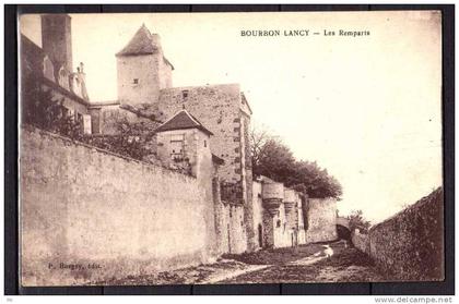 71 -  Bourbon-Lancy - Les Remparts