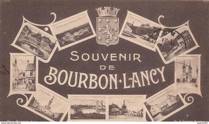 (CPA 71) BOURBON-LANCY  /  Souvenir de Bourbon-Lancy  -