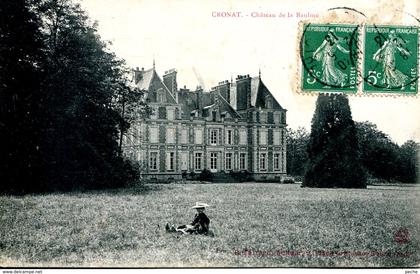 N°76958 -cpa Cronay -château de la Baulme-