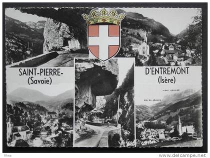 73 Saint-Pierre-d'Entremont multi vues blason D73D C73274C RH035432