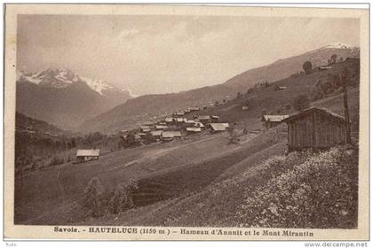HAUTELUCE HAMEAU D ANNUIT ET LE MONT MIRANTIN
