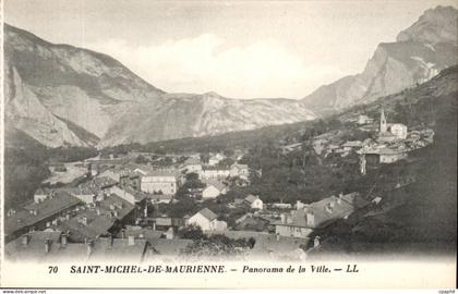 Saint Michel de Maurienne CPA Panorama de la ville