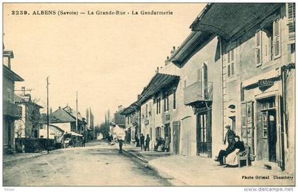 ALBENS(SAVOIE) GENDARMERIE