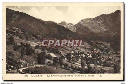 CPA L Oisans Le Rivier d Allemont et la Col de la Vache
