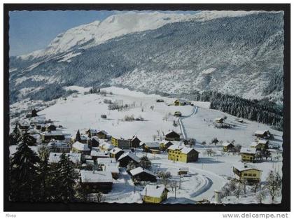 74 Saint-Jean-de-Sixt station hiver sous la neige D74D K74280K C74239C RH036362