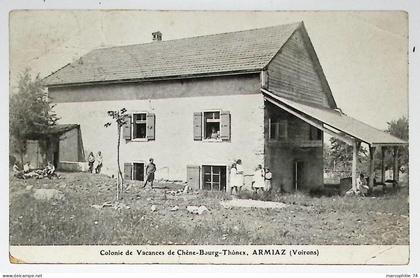 ARMIAZ VOIRONS COLONIE DE VACANCES DE CHENE BOURG THONEX RARE