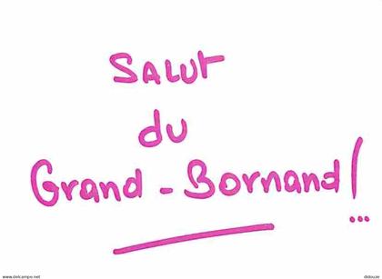 Carte Postale - 74 - Le Grand Bornand - Carte Message Coucou du Grand Bornand - CPM - Voir Scans Recto-Verso - Poscard -