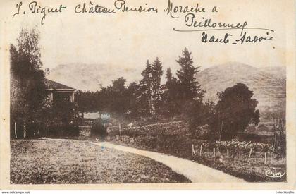 .CPA  FRANCE 74  "Peillonnex, Villa Morache"
