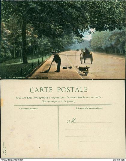 16. Arrondissement (Passy)-Paris Bois de Boulogne - Straßenfeger 1913