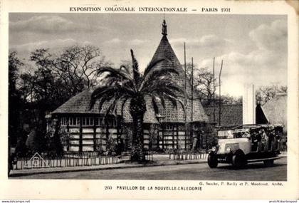 CPA Paris, Weltausstellung 1931, Pavillon von Neukaledonien