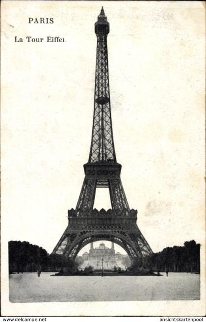CPA Paris VII, Der Eiffelturm, Eiffelturm