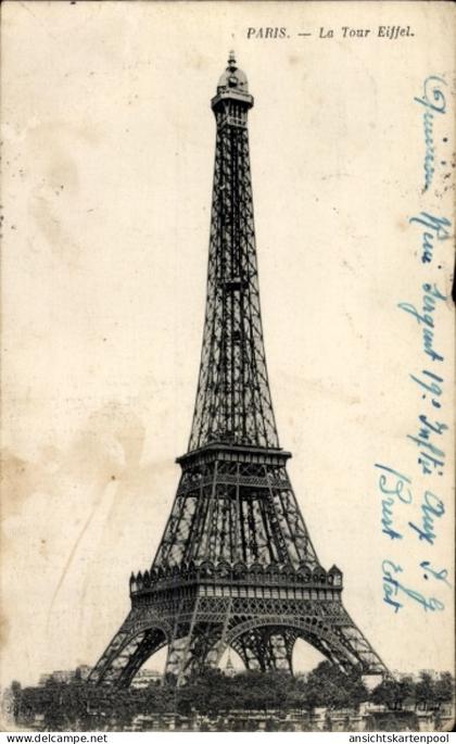 CPA Paris VII, Der Eiffelturm, Eiffelturm