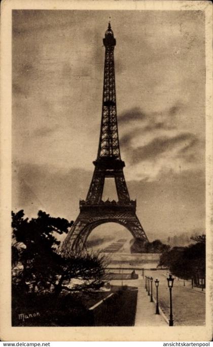 CPA Paris VII, Der Eiffelturm, Eiffelturm