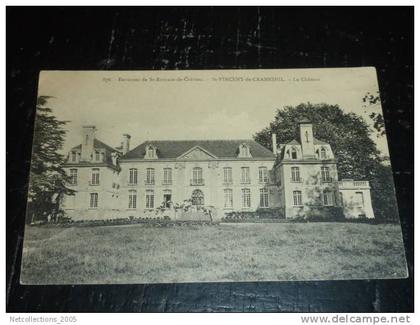 ENVIRONS DE SAINT-ROMAIN-DE-COLBOSC - SAINT-VINCENT-DE-CRAMESNIL - LE CHATEAU VUE DE FACE - 76 SEINE ET MARITIME