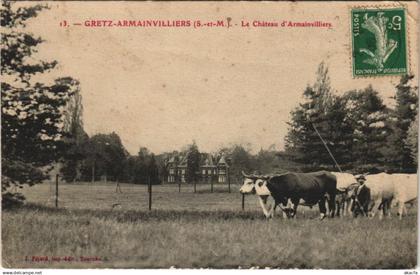 CPA GRETZ-ARMAINVILLIERS - Le Chateau d'ARMAINVILLIERS (120704)