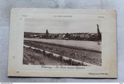 Thomery, la Seine devant Effondre, Seine et Marne 77