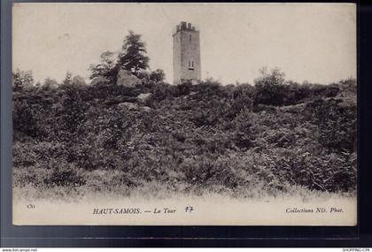 77 - Haut-Samois - La Tour - Voyagé - Dos non divisé