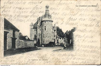 CPA Le Chateau Dames Le Chatelet en Brie
