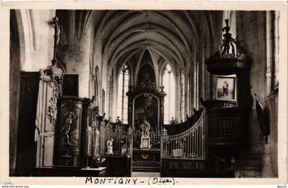 CPA MONTIGNY par Maignelay (Oise) - Interieur de l'Église (249787)