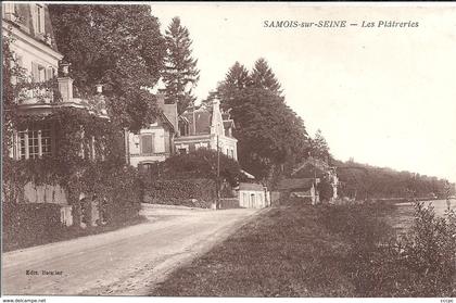 CPA Samois-sur-Seine Les Plâtreries
