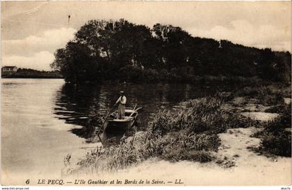 CPA Le Pecq Ile Gauthier (1460148)