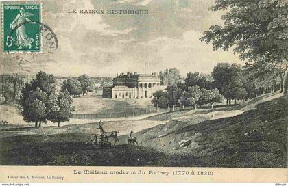 Carte Postale - 78 - Le Raincy - Le Raincy Historique - Le Château moderne du Raincy - Art Peinture Gravure - CPA - Voir