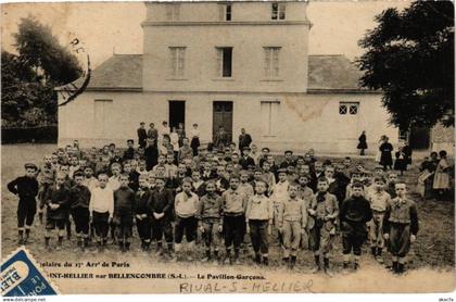 CPA St-HELLIER par BELLENCOMBRE - La Pavillon Garcons (210720)
