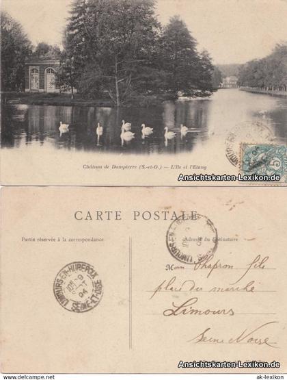 Dampierre-en-Yvelines Schloss Dampierre (L'lle et l'Etang) 1904