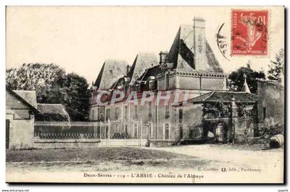 l'Absie CPA Chateau de l'abbaye