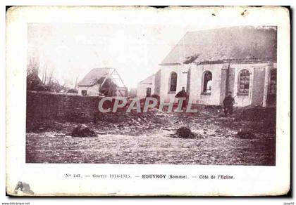 CPA Rouvroy Cote de L Eglise