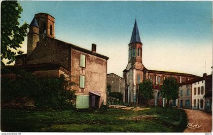 CPA CADALEN Place des anciens Fosses (255367)