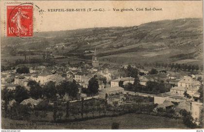 CPA VERFEIL-SUR-SEYE Vue générale (979343)