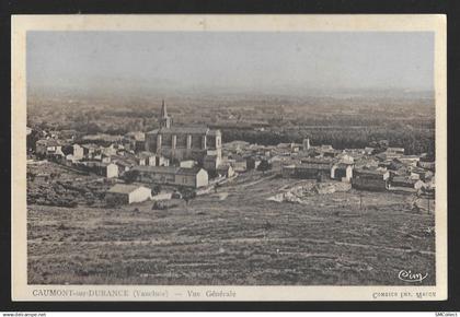 Caumont sur Durance. Vue générale (A23p41)