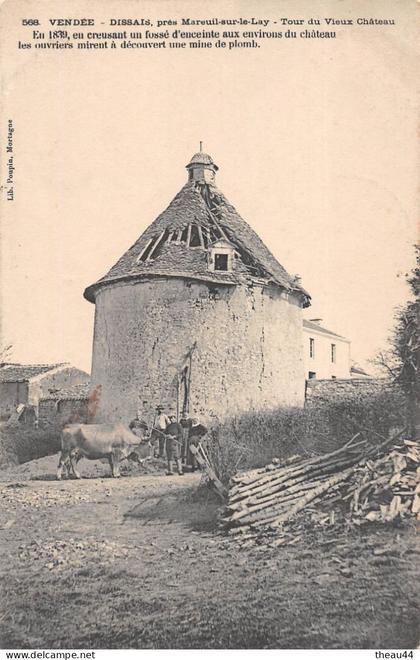 ¤¤    -    DISSAIS près de Mareuil-sur-LAY  -  Tour du Vieux Chateau      -   ¤¤