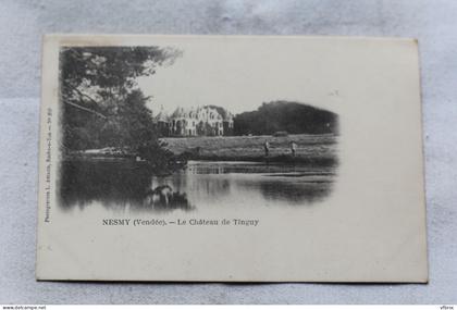Nesmy, le château de Tinguy, Vendée 85