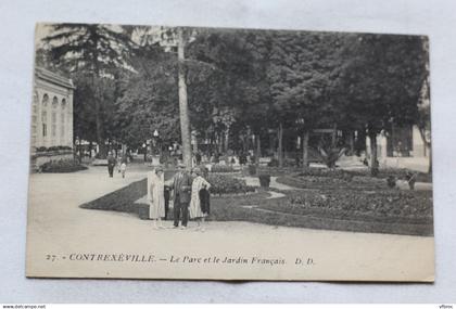 Contrexeville, la parc et le jardin Français, Vosges 88