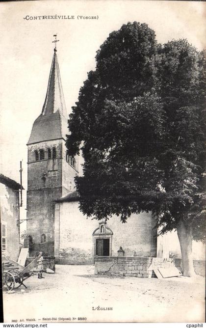 CPA Contrexeville(Vosges) L Eglise