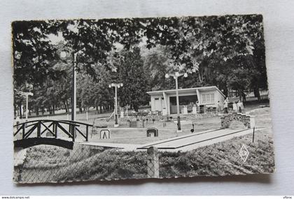 Cpsm, Contrexeville, le terrain de golf miniature, Vosges 88