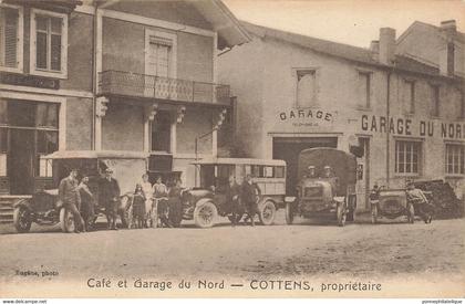 88 - VOSGES - CONTREXÉVILLE - café-garage du nord - COTTENS, propriétaire - superbe - 10126