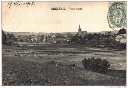 Carte Postale Ancienne de URIMENIL