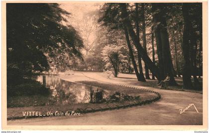 CPA Carte postale France Vittel Un coin du Parc   VM81048