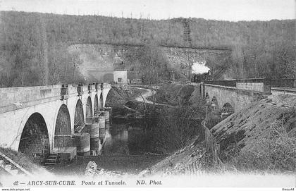 ¤¤   -    ARCY-sur-CURE   -   Ponts et Tunnels   -  Le Chemin de Fer            -  ¤¤