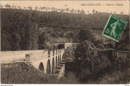 CPA AK Arcy s Cure Ponts et Tunnels FRANCE (1176674)