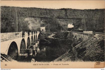 CPA AK Arcy s Cure Ponts et Tunnels FRANCE (1176696)