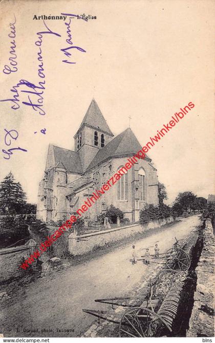 Arthonnay - L'Eglise - Yonne - (89) Yonne
