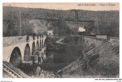 CAR-AFKP20-1073-89 - ARCY-SUR-CUR - Ponts et tunnels