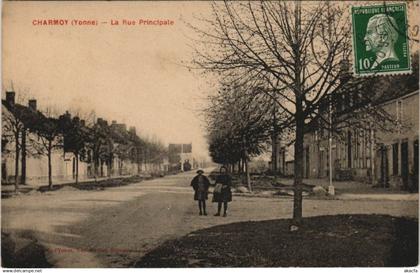 CPA AK Charmoy La Rue Principale FRANCE (1176612)