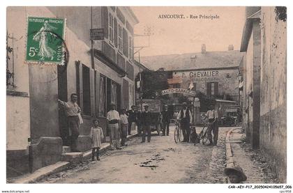 CAR-AEYP17-1005-95 - AINCOURT - Rue principale