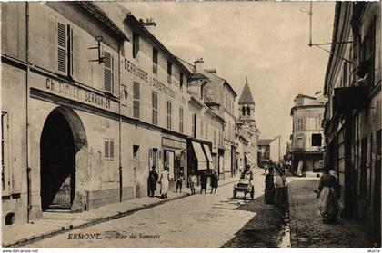 CPA Ermont-Eaubonne Rue de Sannois FRANCE (1309390)
